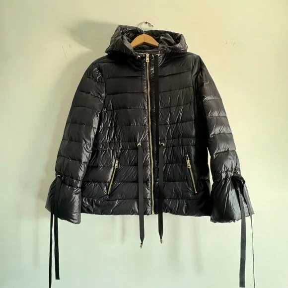 Twinset lightweight puffer jacket/ TWINSET Milano, Size 44/L - Picture 4 of 14